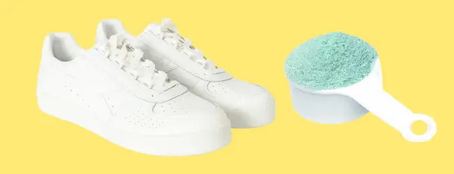 Cloth Detergent on Shoes