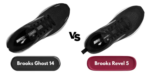 BrooksGhost-14 VS BrooksRevel-5-fit n sizing-Hero