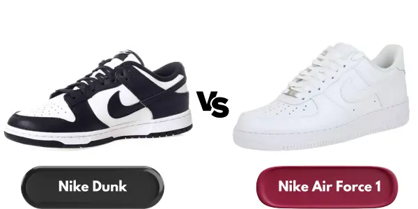 Nike Dunks vs AF1 - hero