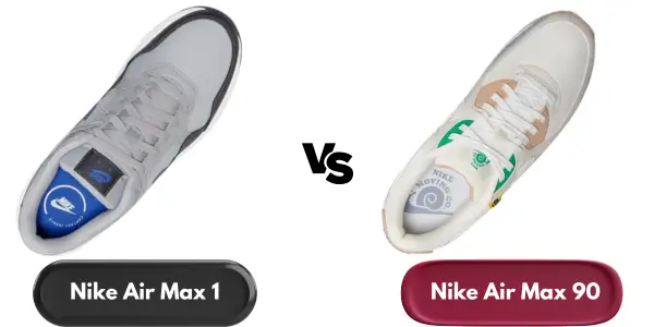 Nike Air Max 1 vs Air Max 90 - hero