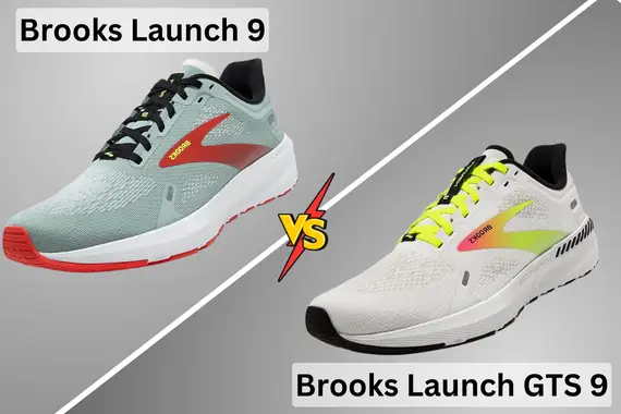 BROOKS LAUNCH 9 AND GTS 9 COMPARISON
