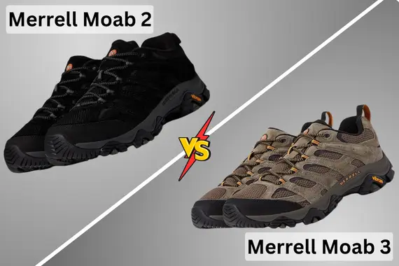 MERRELL MOAB 2 VS MOAB 3 HIKING SHOE DIFFERENCES